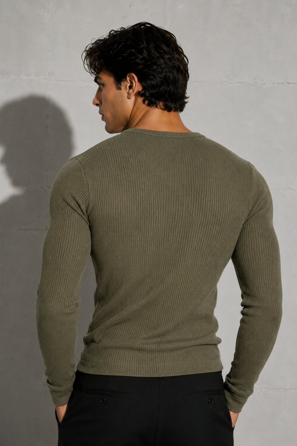 Eagle Fit Apex Henley (Olive)