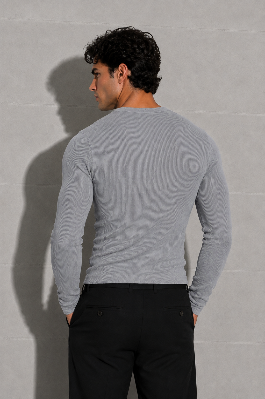 Eagle Fit Apex Henley (Grey)