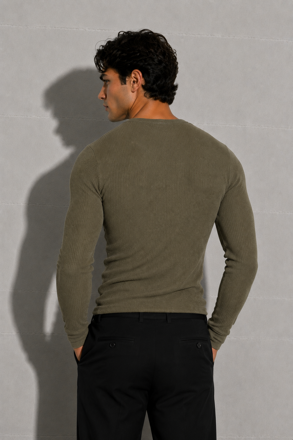 Eagle Fit Apex Henley (Olive)