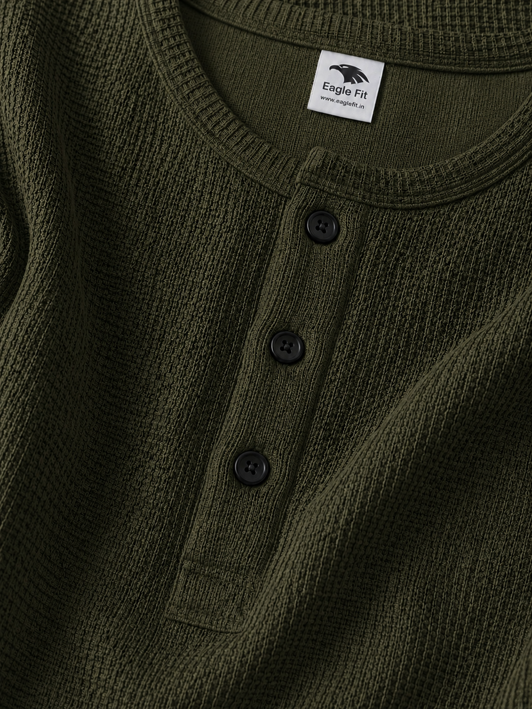 Eagle Fit Apex Henley (Olive)
