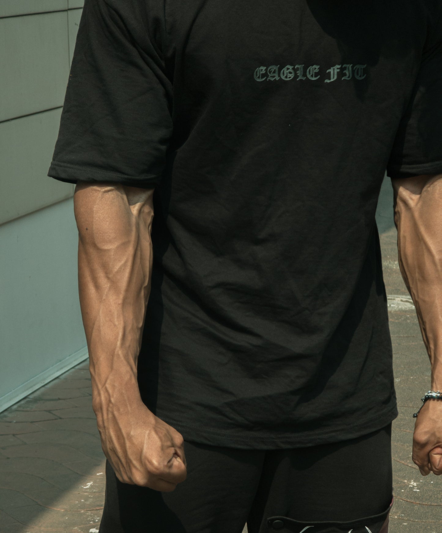 DEATHSEEKER Drop-shoulder T-shirt (black)