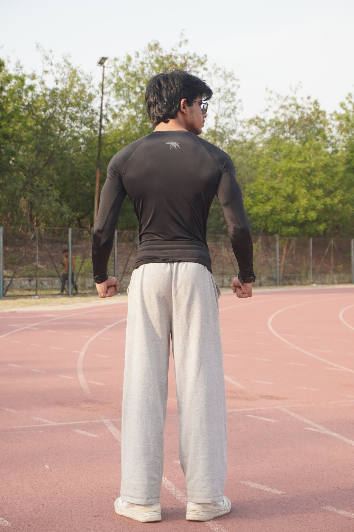 Batman full sleeves compression T-shirt (black)