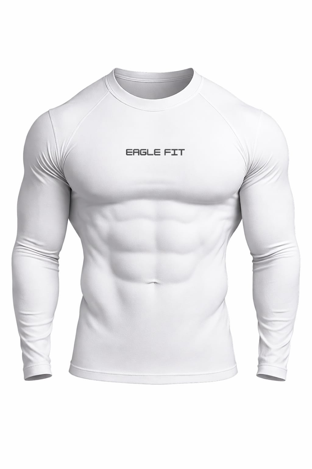 EAGLE FIT Full Sleeves Compression T-shirt (white)