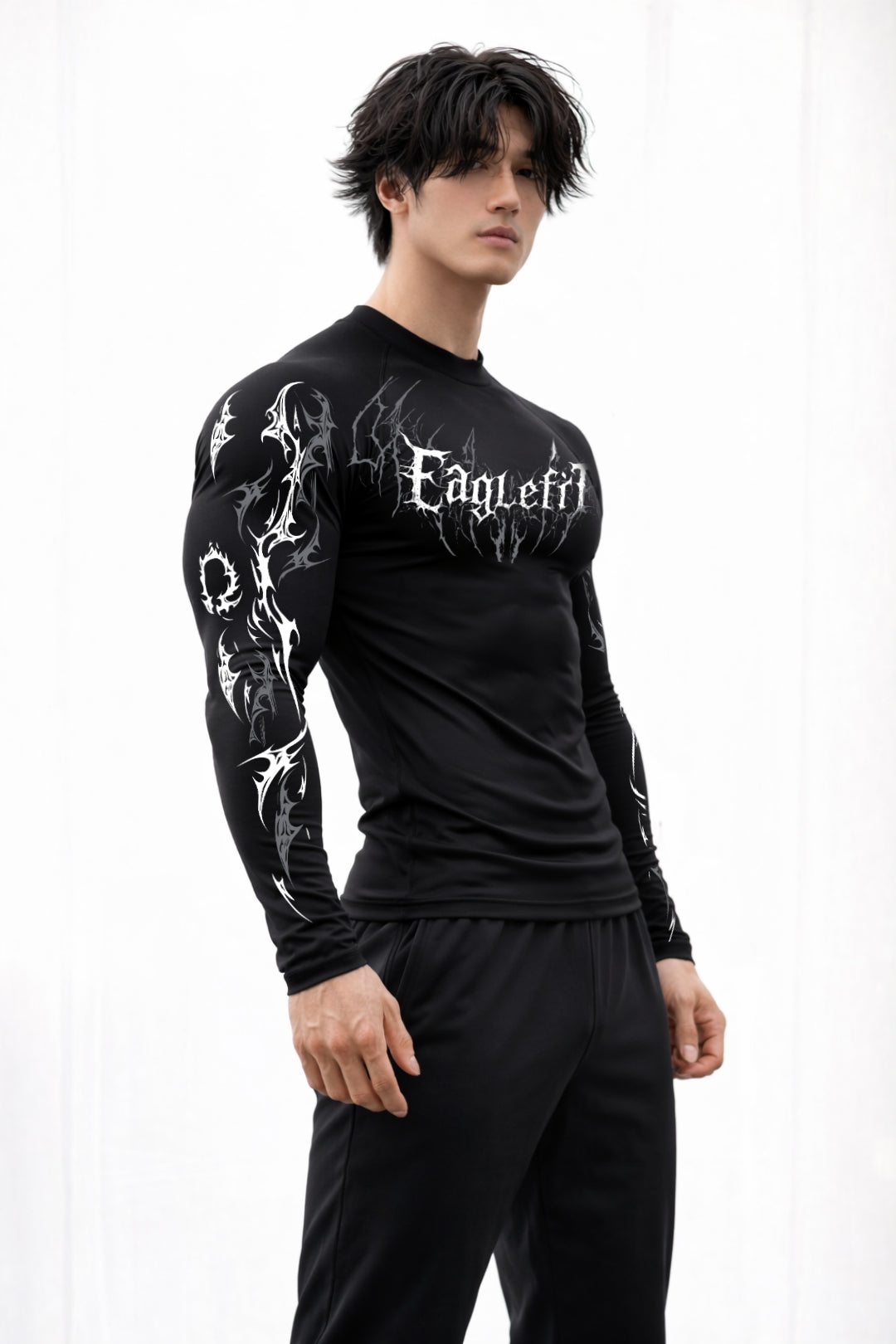 Eagle Fit Veil Compression (black-white)