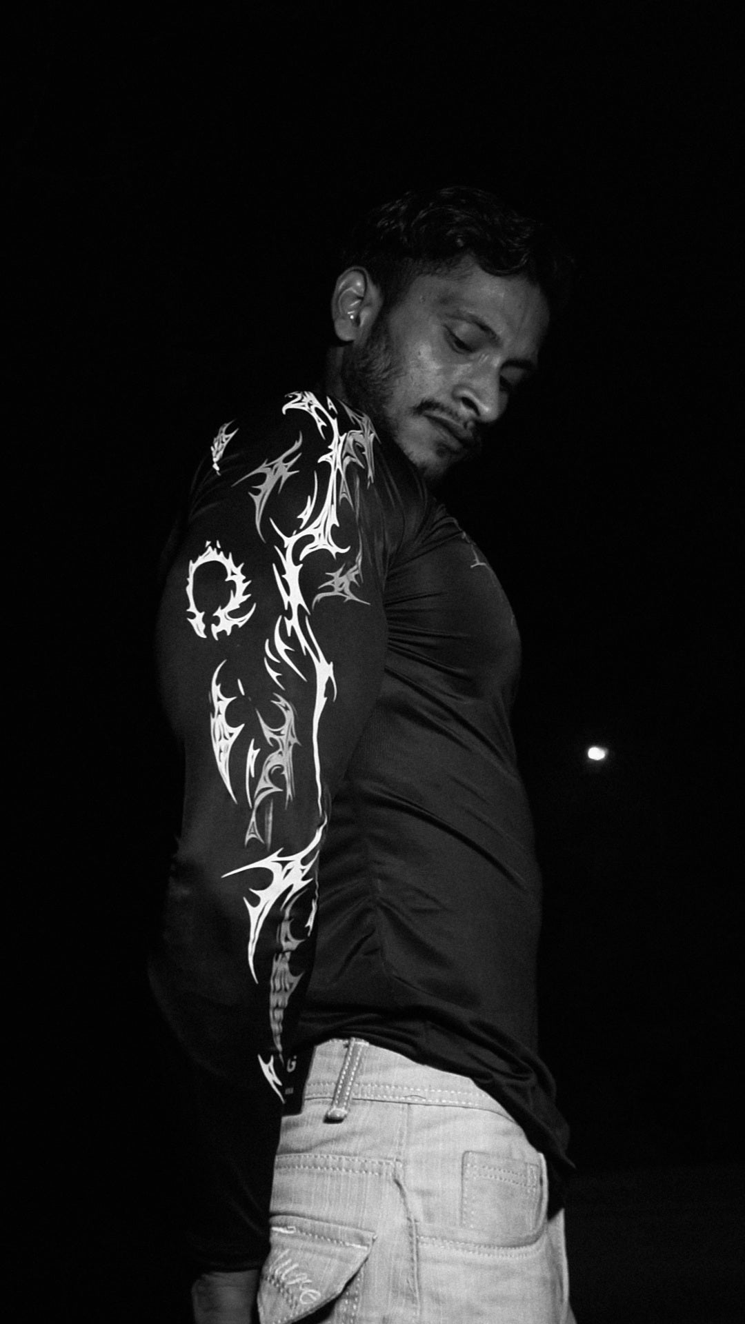 Eagle Fit Veil Compression (black-white)