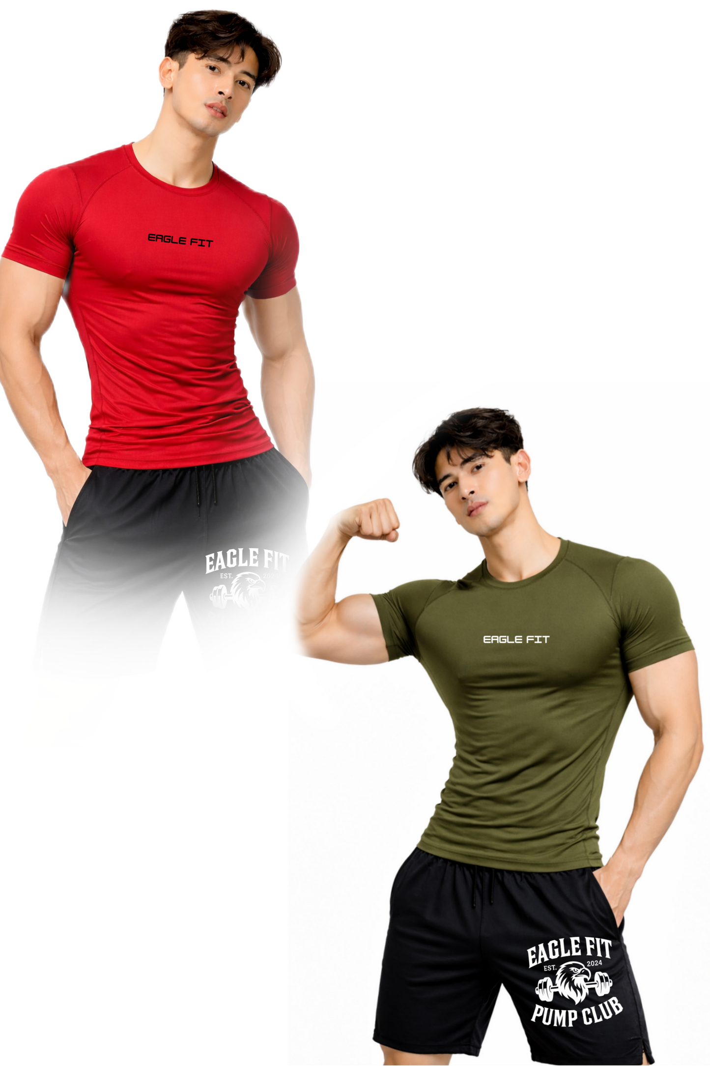 HFlex Compression Combo (olive & red)