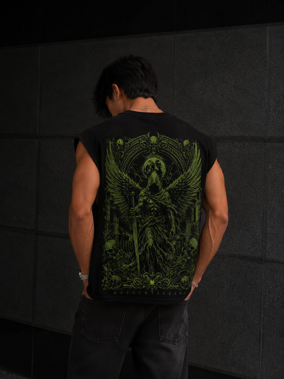 Deathseeker 2.0 Oversized Sleeves Tank