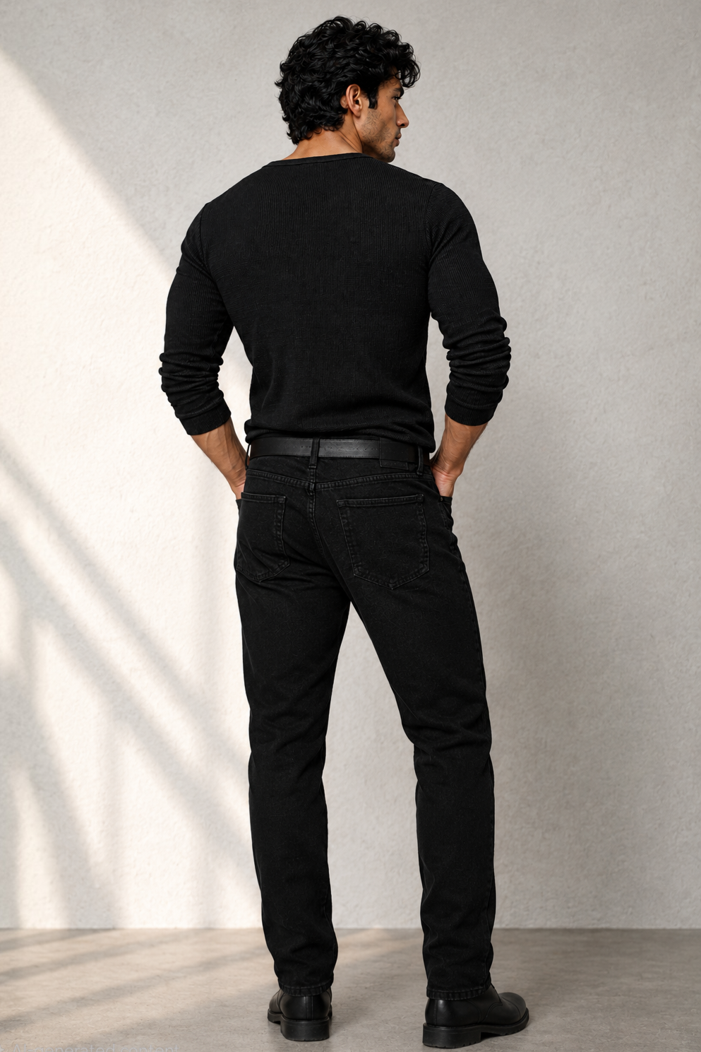Eagle Fit Apex Henley (Black&grey&brown)