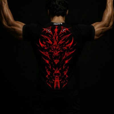 EAGLE FIT DragonX (black- bloody red print)