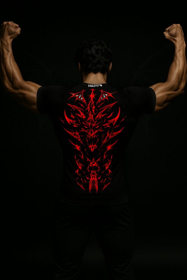 EAGLE FIT DragonX (black- bloody red print)