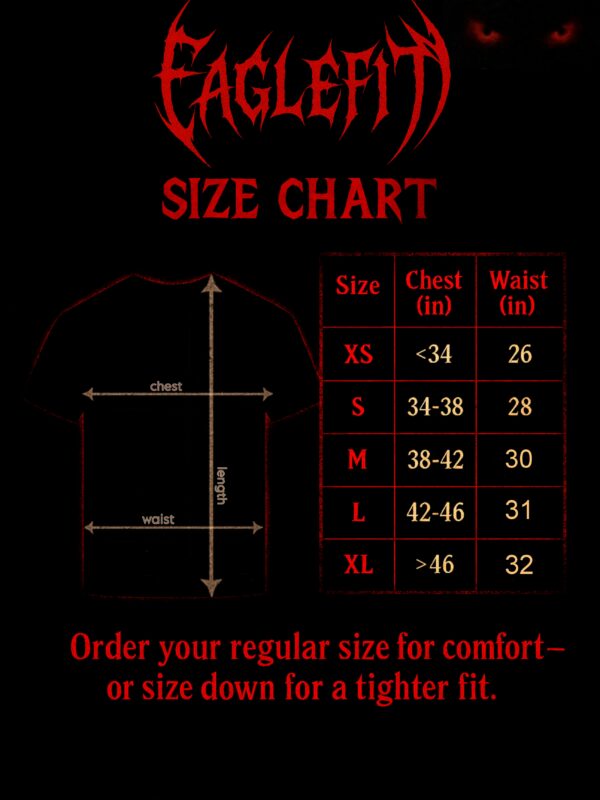 EAGLE FIT DragonX (black- bloody red print) - Image 4