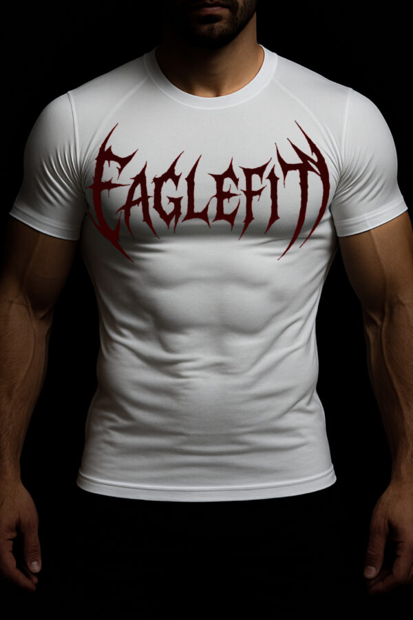 EAGLE FIT CoreX (white- dark red print)